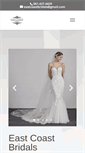 Mobile Screenshot of eastcoastbridals.com